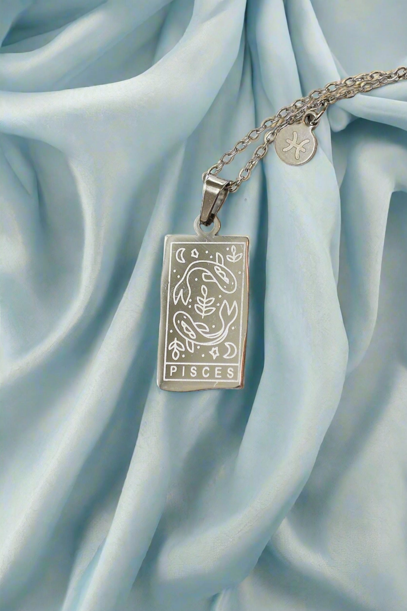 Zodiac Pendant Necklace by Rose & Clay
