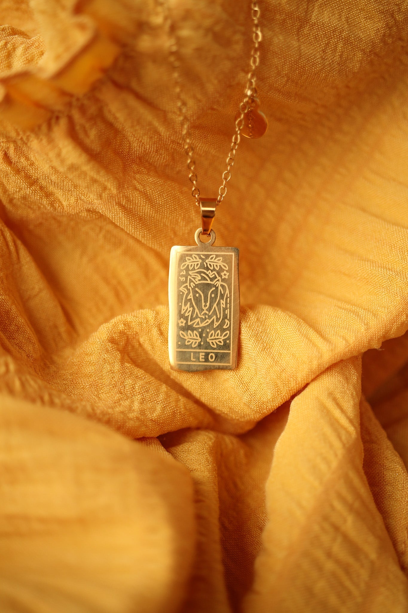 Zodiac Pendant Necklace by Rose & Clay