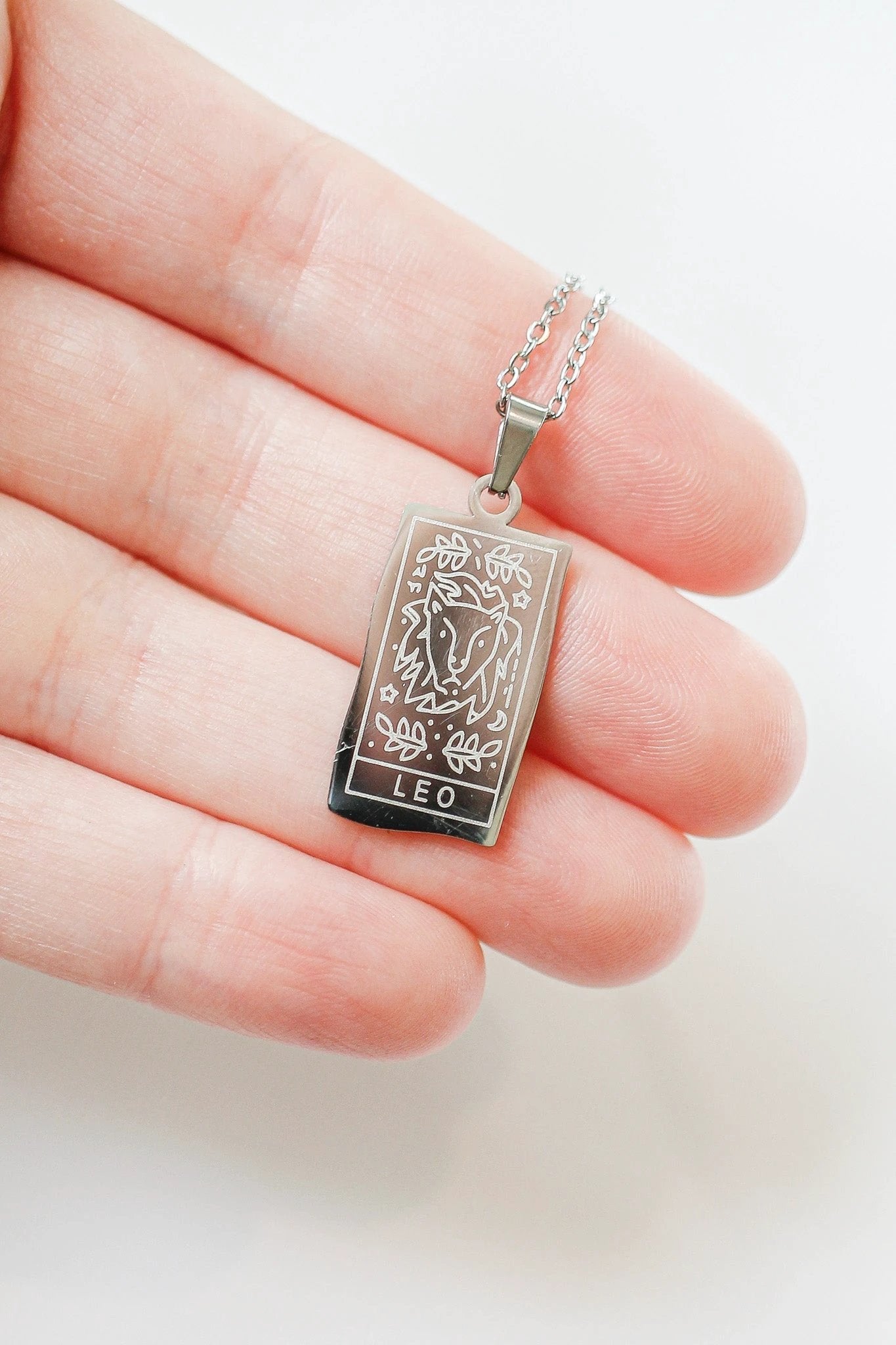 Zodiac Pendant Necklace by Rose & Clay