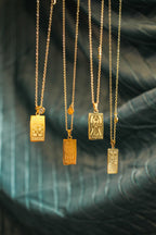 Zodiac Pendant Necklace by Rose & Clay