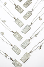 Zodiac Pendant Necklace by Rose & Clay