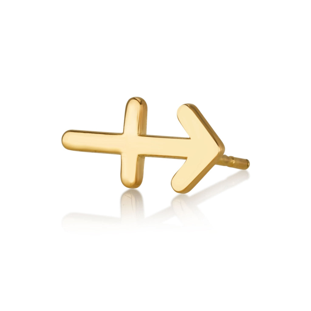 Zodiac Sigh Stud Earrings La Vie Bien Zodiac Sigh Stud Earrings