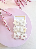 Zoey Statement Earrings - Milky Way