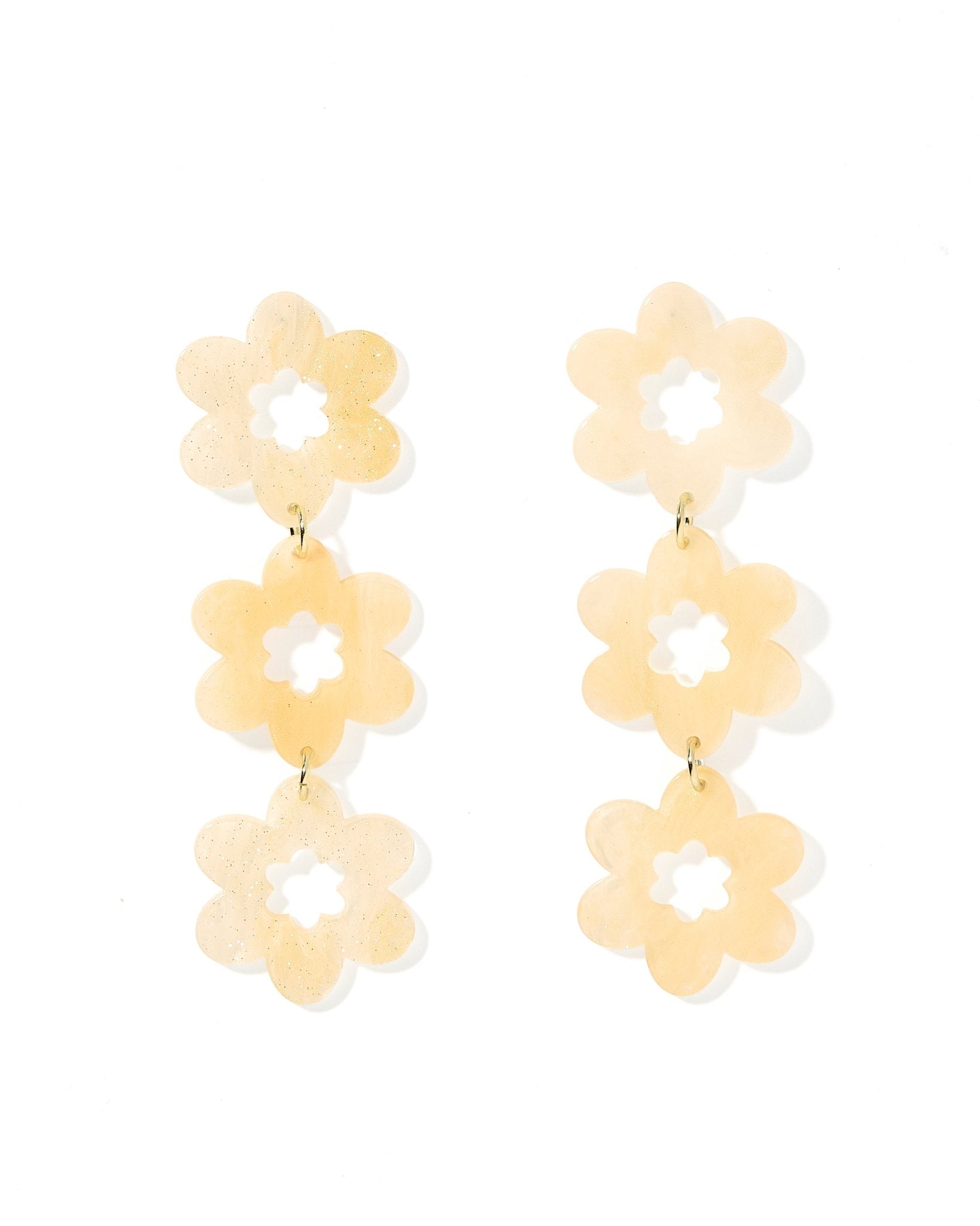Zoey Statement Earrings - Milky Way