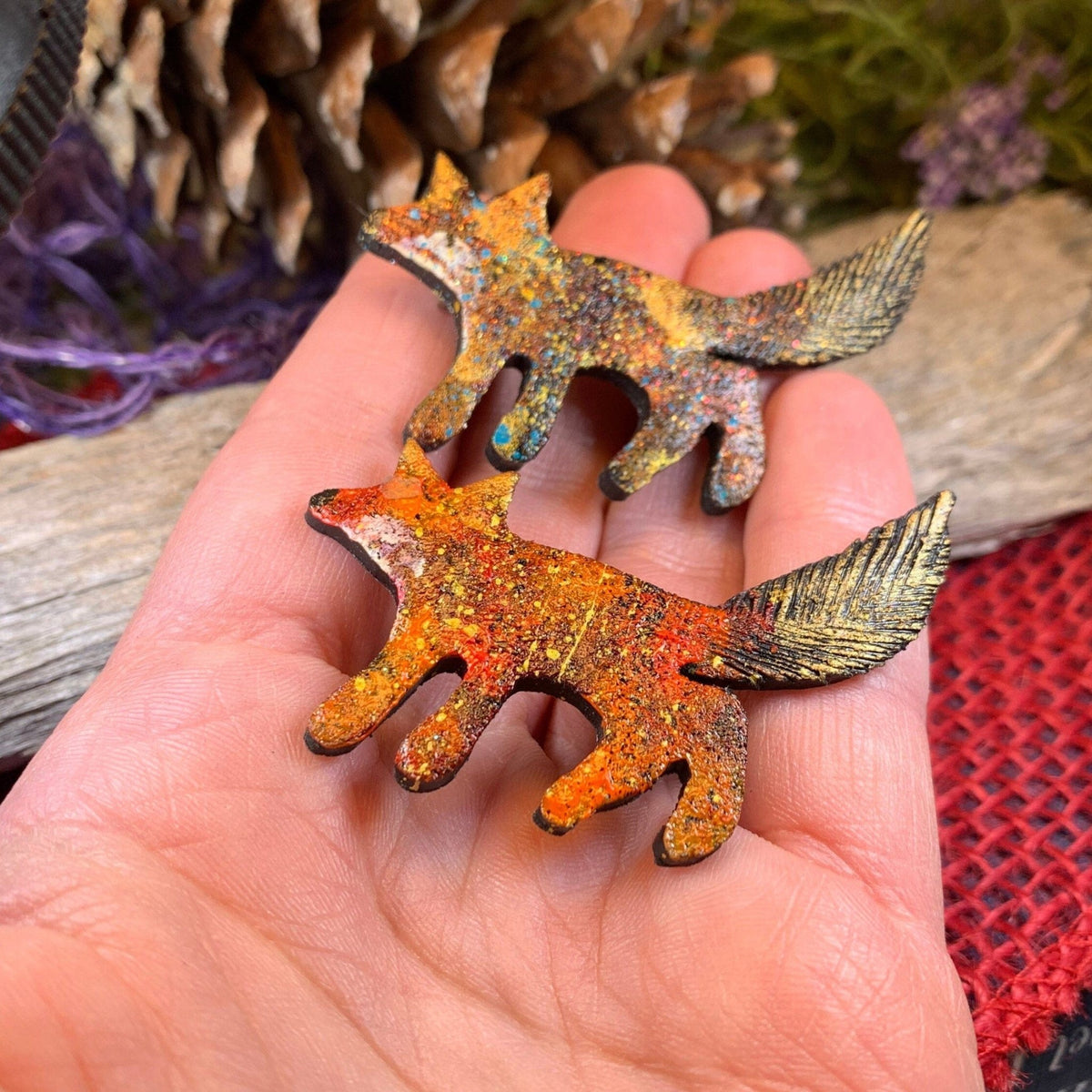 Zola Fox Brooch - Handmade in Scotland Brooch La Vie Bien Zola Fox Brooch - Handmade in Scotland
