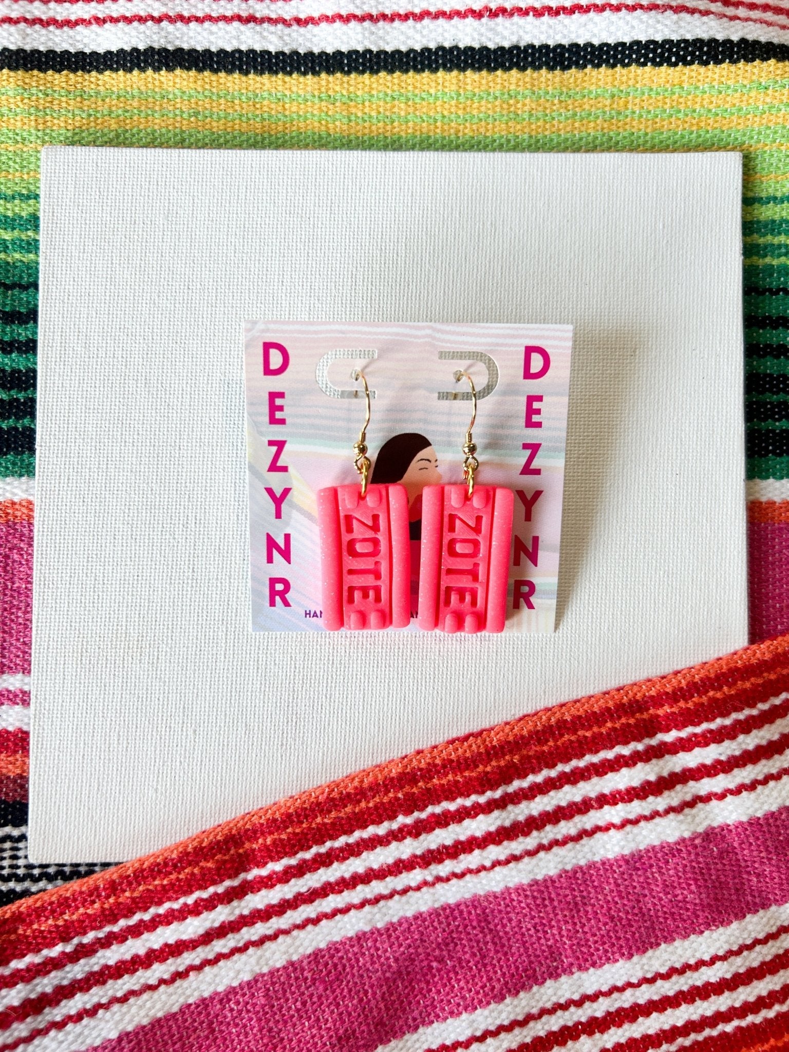 Zote soap earrings Earrings La Vie Bien Zote soap earrings