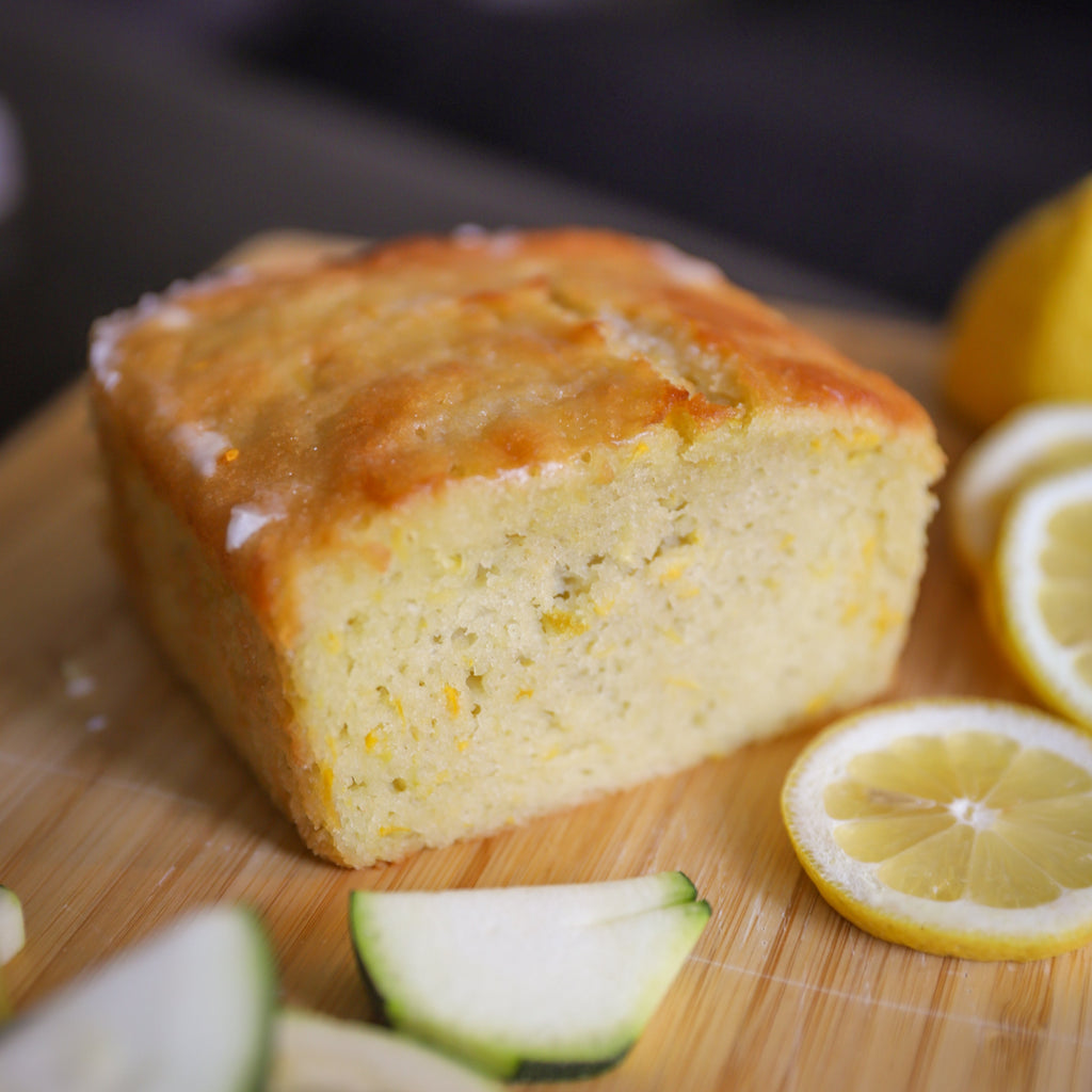 Lemon Glazed Zucchini Bread