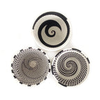 Zulu Wire Basket Bowl - Black + White, Small La Vie Bien Zulu Wire Basket Bowl - Black + White, Small