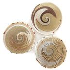 Zulu Wire Basket Bowl - Copper + Sand, Medium La Vie Bien Zulu Wire Basket Bowl - Copper + Sand, Medium